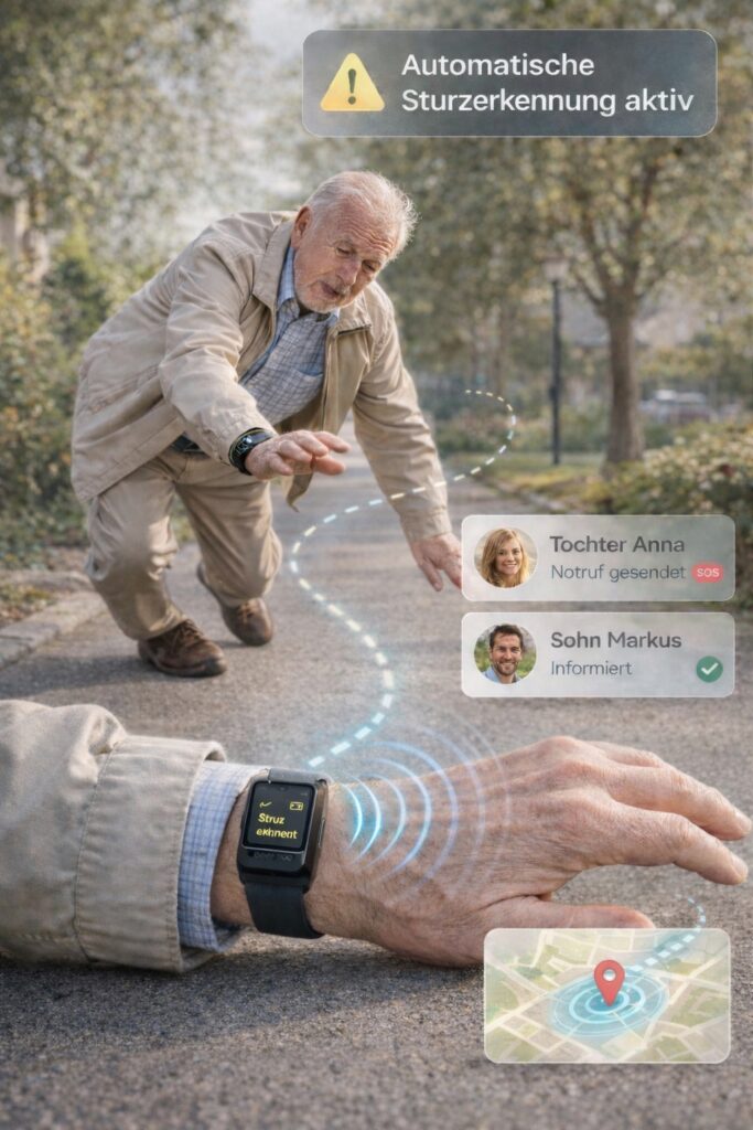 Sturzerkennung automatisch
