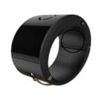 Design-Armband mit Alarmfunktion, schwarz