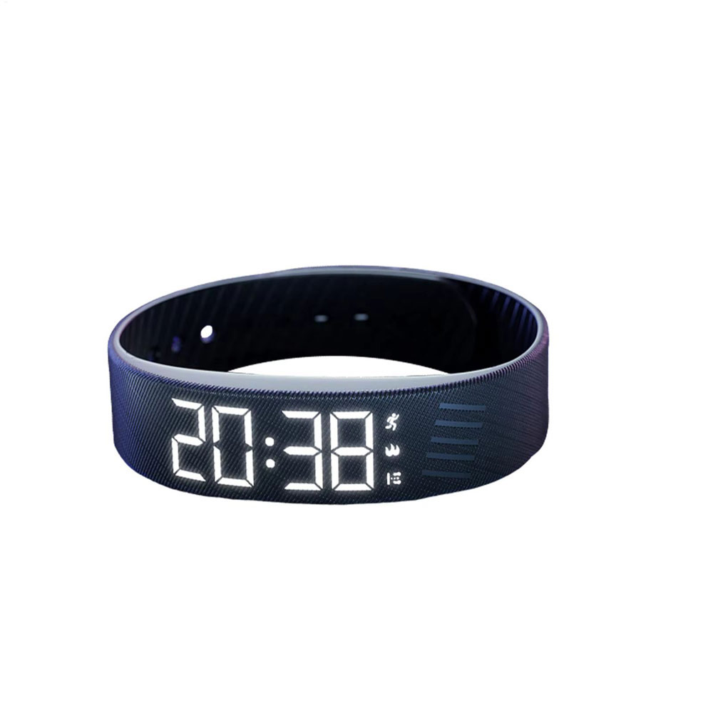 vibrationsalarm uhr schwarz